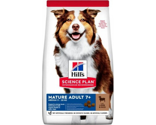 Hills  HILL'S Canine Mature Adult 7+ Lamb & Rice 14kg