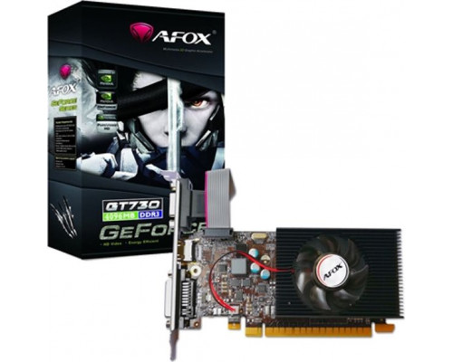 *GT730 AFOX GeForce GT 730 2GB GDDR3 (AF730-2048D3L6)