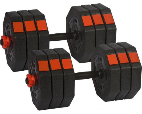Eb Fit ‎Dumbbells 1033426 bituminous 2 x 15 kg