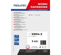 Megatec Bags paper Megatec do Karcher 35 l, kpl 5 szt