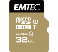 SD  Emtec Elite Gold MicroSDHC 32 GB Class 10 UHS-I/U1  (ECMSDM32GHC10GP)