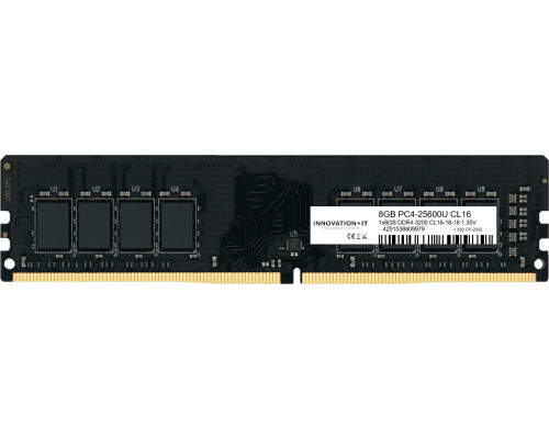 Innovation IT DDR4, 8 GB, 3200MHz, CL16 (Inno8G3200S)