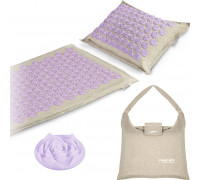 Neo-Sport NeoSport Mata do akupresury z kolcami 190203 szaro-lawendowa