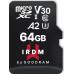 SD  GoodRam IRDM M2AA MicroSDXC 64 GB Class 10 UHS-I/U3 A2 V30 (IR-M2AA-0640R12)