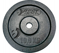 Best Sporting Cast iron Black 10 kg Fi 30mm