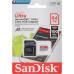 SD  SanDisk Ultra MicroSDXC 64 GB Class 10 UHS-I/U1 A1 (SD-MICRO-10/64-SAND)