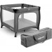 Caretero Playpen Quadra Graphite