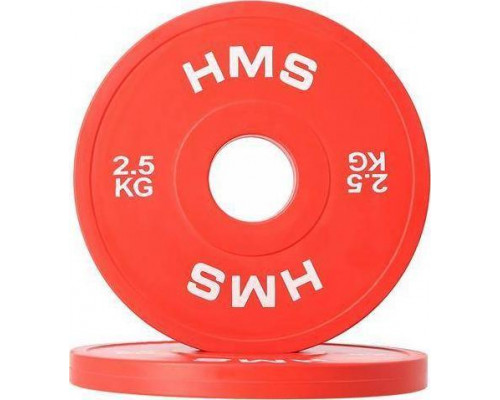 HMS CBRS25 Plate Olympic 2 X 2.5 kg