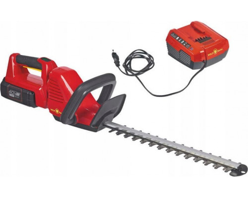 Wolf-Garten WOLF-Garten cordless hedge trimmer LYCOS 40/600 H set, 40 volts (red/black, Li-Ion battery 2.5 Ah)