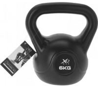 bigbuy sport Kettlebell type weight XQ Black 6 Kg