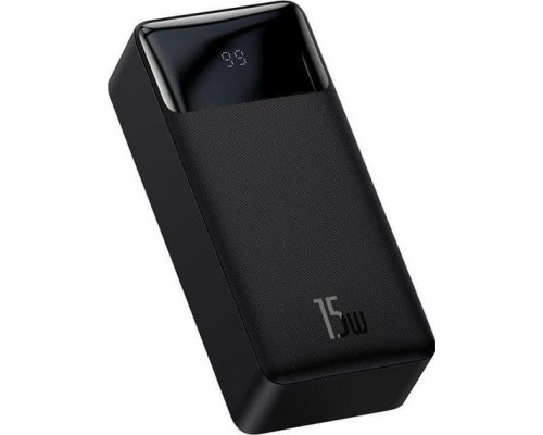 Powerbank Baseus Bipow Digital Display 15W 30000 mAh Black