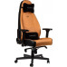 Noblechairs ICON z prawdziwej skóry - koniak/black (GAGC-091)