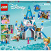 LEGO Disney™ Cinderella and Prince Charming's Castle (43206)