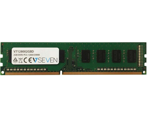 V7 DDR3, 2 GB, 1600MHz, CL11 (V7128002GBD)