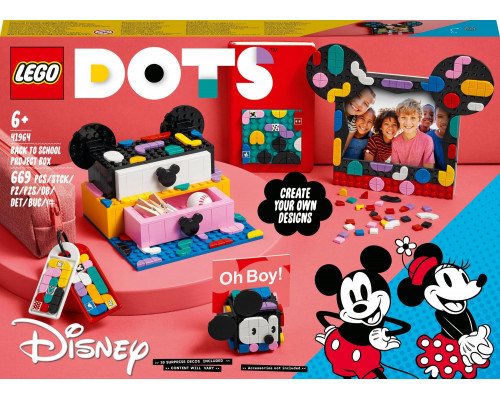 LEGO Dots Mickey Mouse & Minnie Mouse Back-to-School (41964)