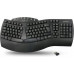 Perixx Perixx PERIBOARD-612B DE, ergonomic keyboard, dual mode, wireless/Bluetooth, Windows/Mac, black