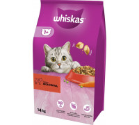 Whiskas Adult Sucha karma dla dorosłego kota z wołowiną 14kg