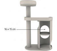 Trixie standing Falco, 117 cm, jasno gray