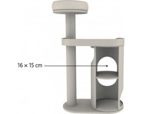 Trixie standing Falco, 117 cm, jasno gray