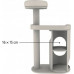 Trixie standing Falco, 117 cm, jasno gray