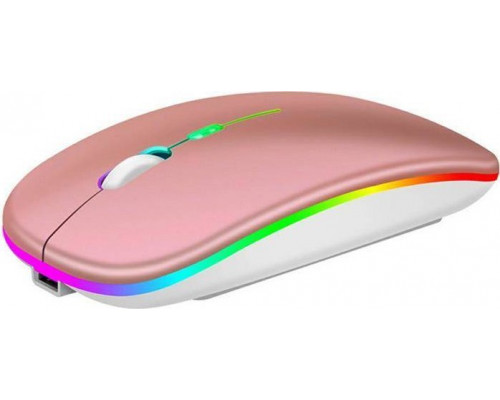 Aptel BEZPRZEWODOWA MYSZ OPTYCZNA z podświetleniem LED RGB AK211C