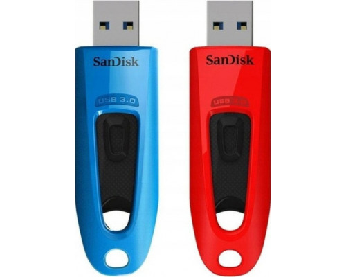 Pendrive SanDisk Ultra (2 szt.), 64 GB  (SDCZ48-064G-G46BR2)
