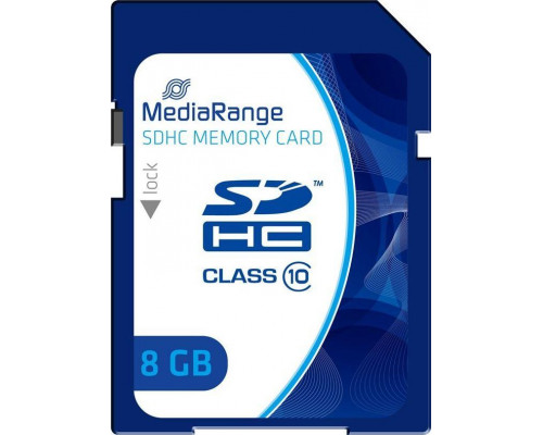 SD  MediaRange MR962 SDHC 8 GB Class 10  (MR962)