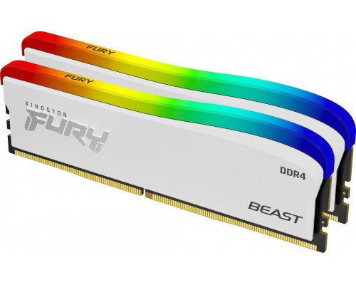 Kingston Fury Beast RGB Special Edition, DDR4, 16 GB, 3600MHz, CL17 (KF436C17BWAK2/16)