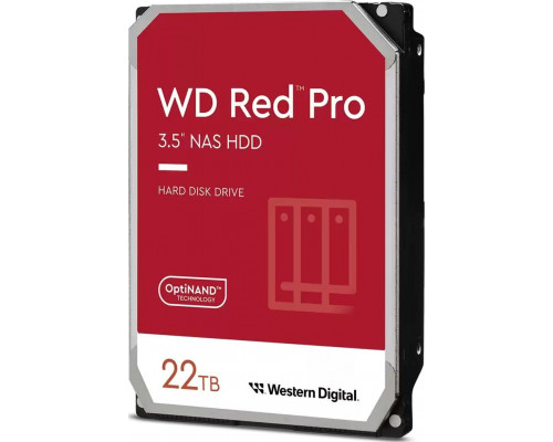 WD Red Pro 22 TB 3.5'' SATA III (6 Gb/s)  (WD221KFGX)
