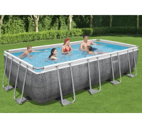 Bestway Lumarko Swimming pool Power Steel with accessories, rectangular, 549x274x122 cm