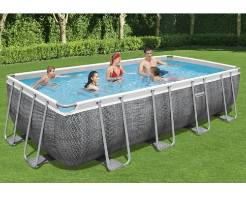 Bestway Lumarko Swimming pool Power Steel with accessories, rectangular, 549x274x122 cm