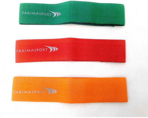 YakimaSport Materiāla lentes Flex Band - 3 lentu komplekts vingrošanai