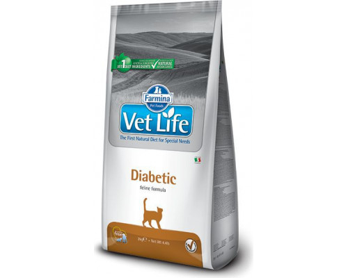 Farmina Pet Foods CAT 2kg VET LIFE DIABETIC