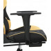 vidaXL black-złoty with footrest (3143766)