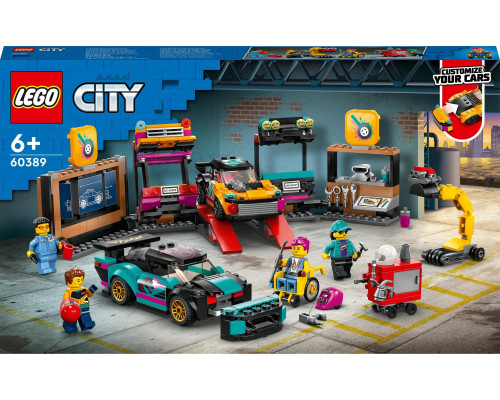 LEGO City Warsztat tuningowania samochodów (60389)