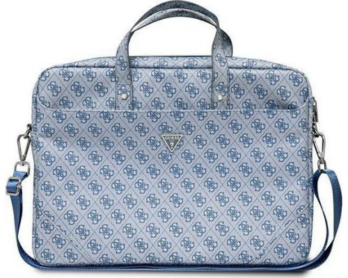 Guess Guess GUCB15P4TB 16" blue/ blue Saffiano 4G Hot Stamp Triangle Logo