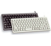 Cherry CHERRY Compact keyboard, Combo (USB + PS/2), ES  USB + PS/2 QWERTY Black