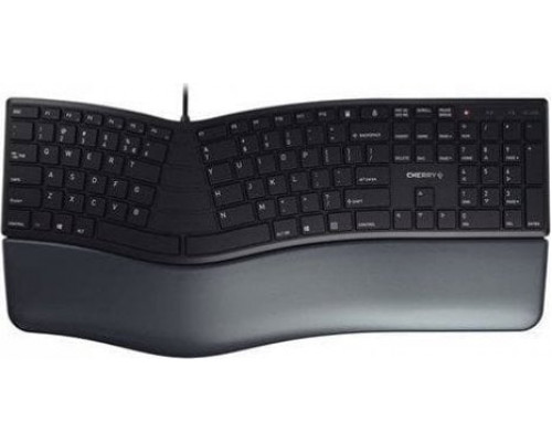 Cherry CHERRY KC 4500 ERGO  USB AZERTY French Black