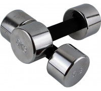 Master Dumbbells chrome plated MASTER 5 kg x 2