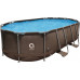 JiLong Swimming pool Garden JILONG Super Rattan 427x275x100 cm