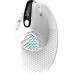 Delux Bezprzewodowa mysz pionowa Delux M618XSD BT+2.4G RGB (biała)