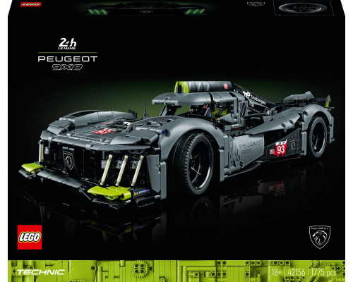 LEGO Technic™ PEUGEOT 9X8 24H Le Mans Hybrid Hypercar (42156)