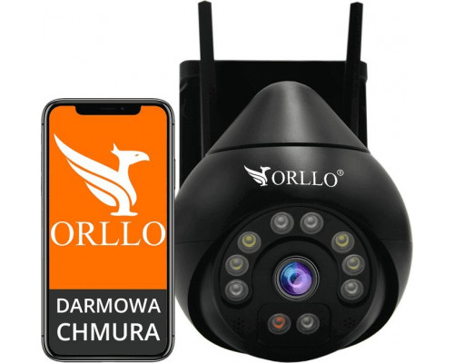 ORLLO Kamera Ip Orllo Z8 Pro Wifi Zewnętrzna Obrotowa Night Color 4Mp