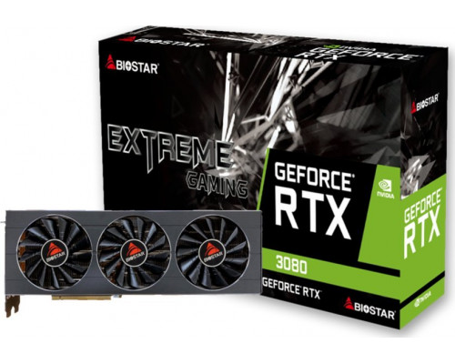 *RTX3080 Biostar GeForce RTX 3080 10GB GDDR6X (VN3806RMT3)