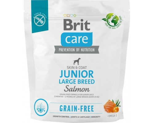 Brit BRIT CARE Dog Grain-free Junior Large Breed Salmon 1kg