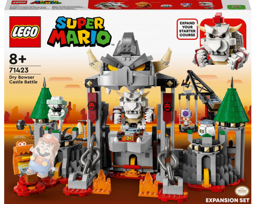 LEGO Super Mario Walka w zamku Dry Bowsera — zestaw rozszerzający (71423)