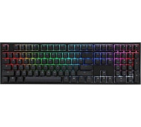 Ducky Ducky One 2 Backlit PBT Gaming Tastatur, MX-Nature-White, RGB LED - schwarz