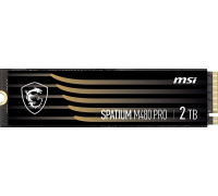 SSD 2TB SSD MSI Spatium M480 Pro 2TB M.2 2280 PCI-E x4 Gen4 NVMe (S78-440Q600-P83)