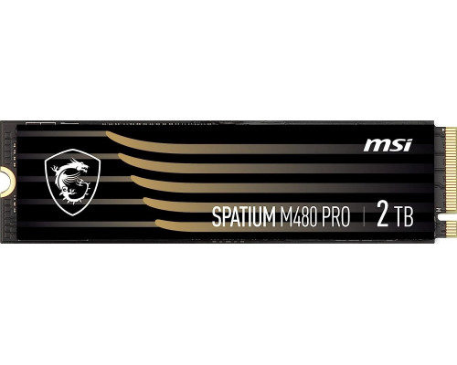 SSD 2TB SSD MSI Spatium M480 Pro 2TB M.2 2280 PCI-E x4 Gen4 NVMe (S78-440Q600-P83)