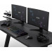 Gaming galds SENSE7 Nomad Basic Black 140 cmx60 cm Basic